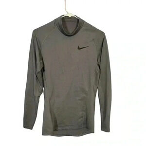 Nike Men's Therma Active Top Long Sleeve Shirt Gray 929731-036 - Size Small